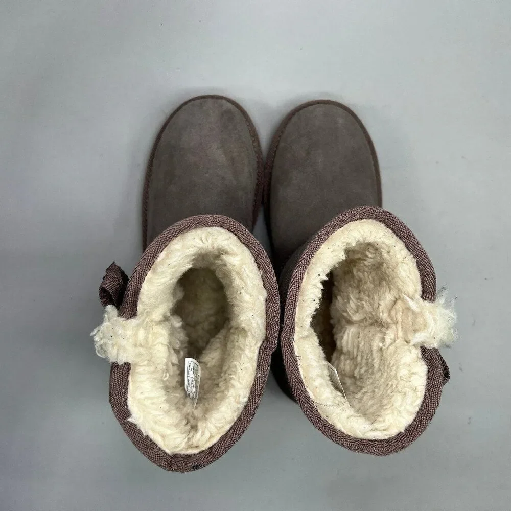 Koolaburra‎ By UGG Girl's Size 4 Victoria Short Suede Winter Boots